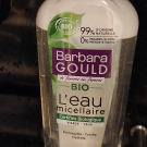 Swatch de Caloujuju : Eau micellaire bio, Barbara Gould