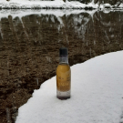 Swatch de Lorange : Huile douche triphasée Ekos Maracujá, Natura Brasil