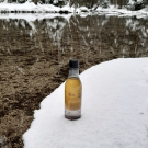 Swatch de Lorange : Huile douche triphasée Ekos Maracujá, Natura Brasil