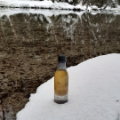 Swatch de Lorange : Huile douche triphasée Ekos Maracujá, Natura Brasil