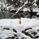 Swatch de Lorange : Huile douche triphasée Ekos Maracujá, Natura Brasil