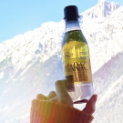 Swatch de Lorange : Huile douche triphasée Ekos Maracujá, Natura Brasil