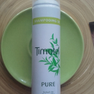 Swatch de Leeloo104 : Shampoing Sec Timotei Pure, Timotei