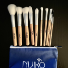 Swatch de Melissa_rynd : Kit de 10 pinceaux, MY Maquillage