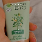 Swatch de Ade2602 : , Chanvre réparateur gel-creme, Garnier Bio