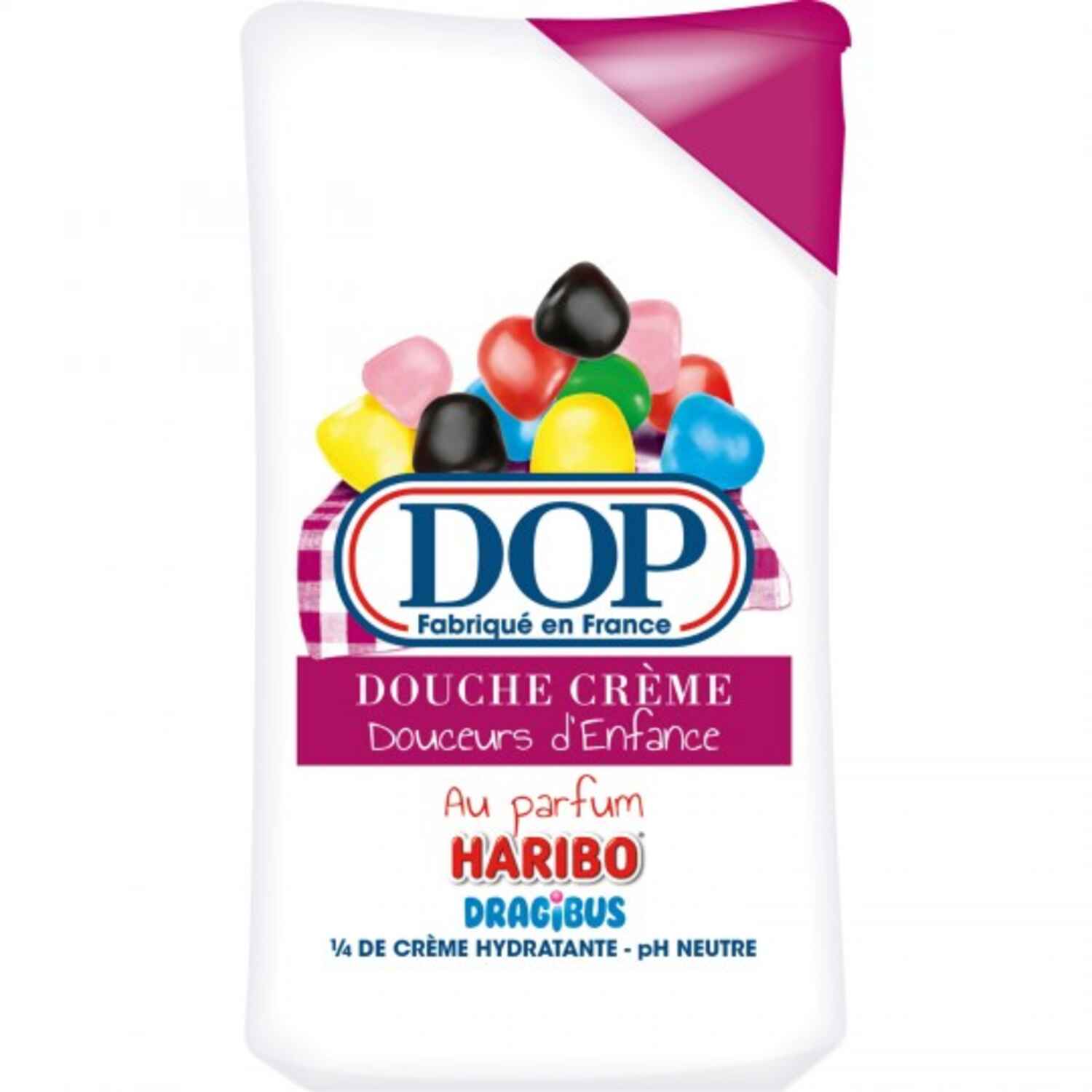 Douche crème douceurs d'enfance parfum haribo dragibus, Dop - Infos et avis