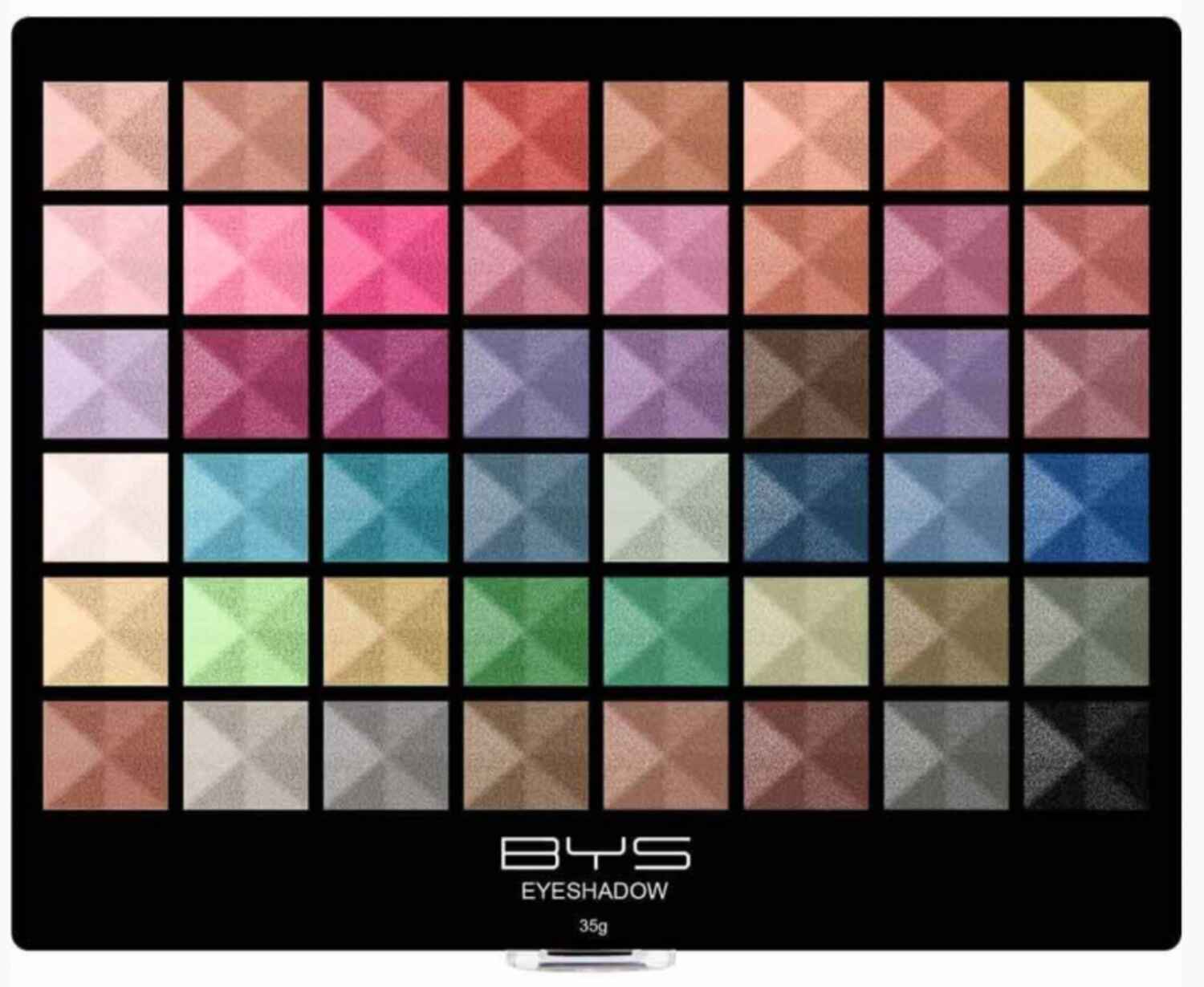 Palette 48 fards métalliques, BYS - Infos et avis