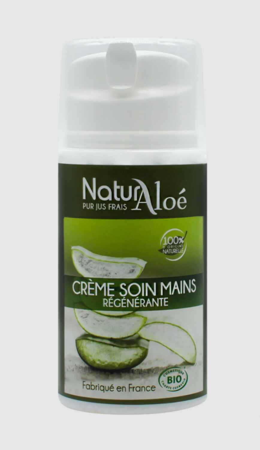Crème Soin Mains Régénérante bio, NaturAloé - Infos et avis