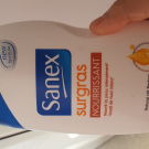 Swatch de Kridenelobna : Gel douche Dermo Protector, Sanex