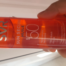 Swatch de Kridenelobna : SUN SECURE Huile SPF50, Laboratoires SVR
