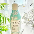 Swatch de aloe2 : Gel Douche Bio Nijiko, MY Maquillage