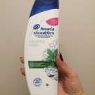 Swatch de Alpha_pwr🌻 : Menthol fresh Shampoing Antipelliculaire, Head & Shoulders