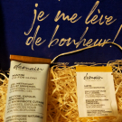 Swatch de Louna66 : GEL NETTOYANT EXFOLIANT GO FOR GLOW, DEMAIN BEAUTY