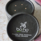 Swatch de severine56630 : Poudre Libre Minérale - Green Mineral, Boho Green