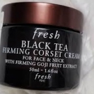 Swatch de MINI03 : Black Tea Firming Corset Cream - Crème raffermissante au thé noir, Fresh