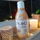 Swatch de Pruebelle : Gel Douche Bio Nijiko, MY Maquillage