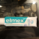 Swatch de nounette09 : Dentifrice Elmex Sensitive au fluorure d'amines Olafluor de Elmex, Elmex