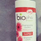 Swatch de Lily53 : Shampoing couleur, Biopha Nature