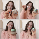 Swatch de flushmirabilis : Masque à l'argile purifiant Chronos, Natura Brasil