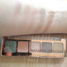 Swatch de Annna : Mini Star Palette - Palette de fards à paupières Format voyage, Natasha DENONA