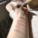 Swatch de Annna : Mini Star Palette - Palette de fards à paupières Format voyage, Natasha DENONA