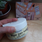 Swatch de les petits trésors d'andivone : Algae face mask soothing chamomille, Nacomi