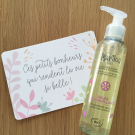 Swatch de Mariongardin : Gelée Démaquillante, Marilou Bio