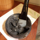 Swatch de Miss T : Masque au Charbon Végétal, Marilou Bio