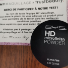 Swatch de elobeauty21 : Poudre Libre HD BYS, MY Maquillage