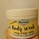 Swatch de ade05 : Body Scrub Sunny Orange Sorbet, Nacomi