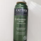 Swatch de Léonat : Déodorant spray cacao épicé - cyprès, Cattier