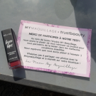 Swatch de cinlcn79 : Rouge à Lèvres Luxe Lips BYS, MY Maquillage