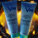 Swatch de emeline06 : Pureté thermale 3 en 1 démaquillant intégrale peau sensible, Vichy