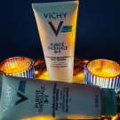 Swatch de emeline06 : Pureté thermale 3 en 1 démaquillant intégrale peau sensible, Vichy