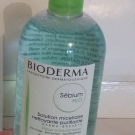 Swatch de MamanGoupil : Sébium H20 solution micellaire nettoyante purifiante, Bioderma