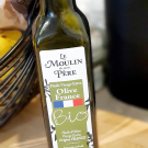 Swatch de barbarap : Huile d'olive vierge extra biologique origine France, Le Moulin de mon Père