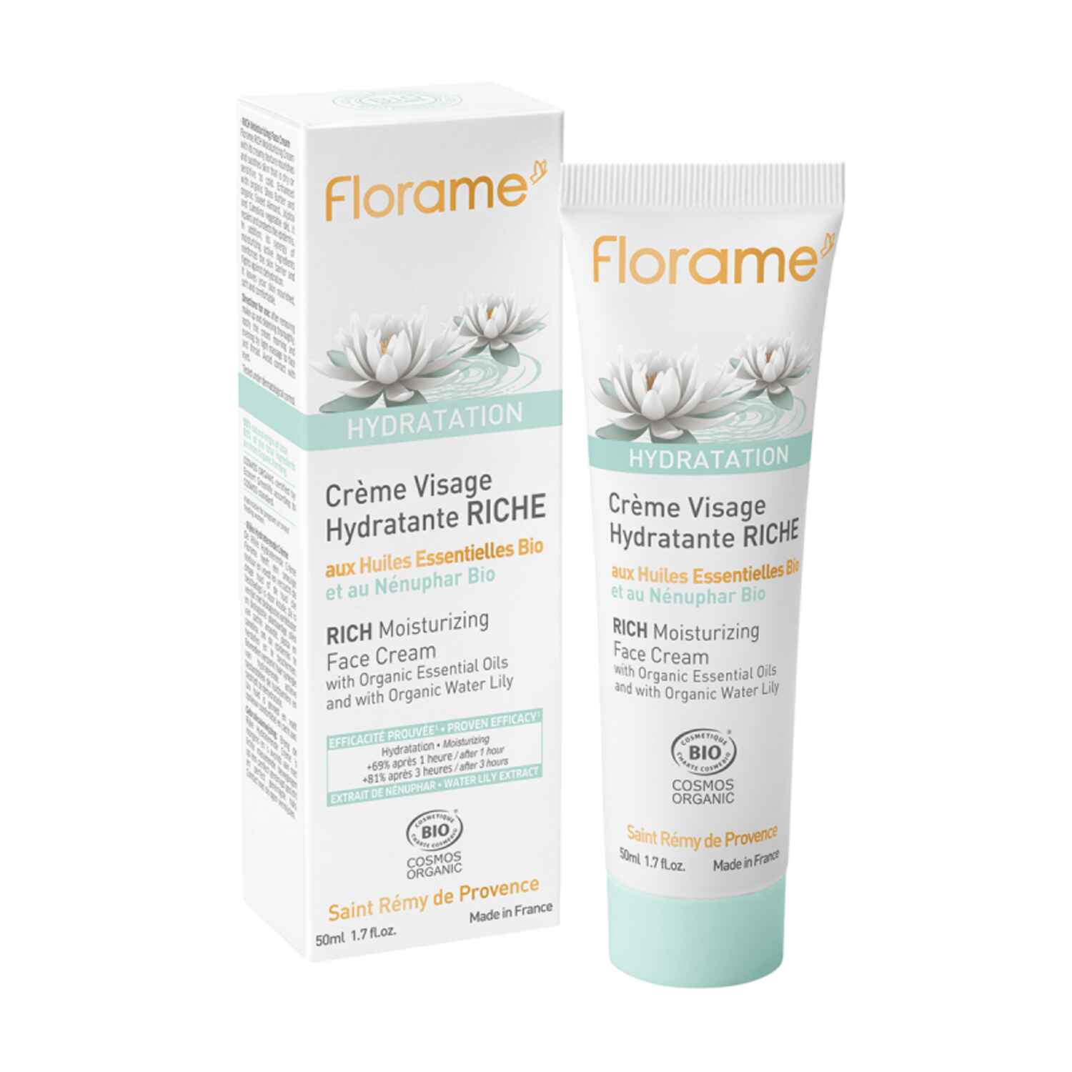 Crème visage hydratante riche, Florame - Infos et avis