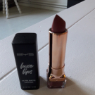 Swatch de nikisunrise : Rouge à Lèvres Luxe Lips BYS, MY Maquillage