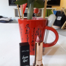 Swatch de nikisunrise : Rouge à Lèvres Luxe Lips BYS, MY Maquillage