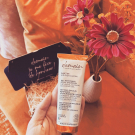 Swatch de letempsdelavie : GEL NETTOYANT EXFOLIANT GO FOR GLOW, DEMAIN BEAUTY