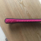 Swatch de Catarina : Peigne démêlant rose et noir, Aliexpress