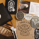 Swatch de maudmaud : Baume à barbe boisée Tonsor & Cie, Tonsor & Cie