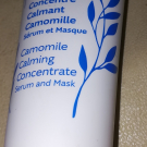 Swatch de lili spirit : Soin apaisant à la camomille serum et masque, Docteur Renaud