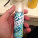 Swatch de anaszarouali9 : Shampoing Sec Original, Batiste