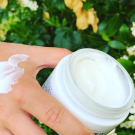 Swatch de Domicgy _beauty_test : Crème du Jardin Marin - Crème Hydro-Protectrice Revitalisante, Algologie