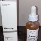 Swatch de Yous94 : Acide Lactique 10%   HA - Sérum de Peeling, The Ordinary