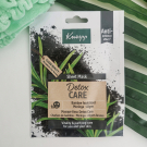 Swatch de flushmirabilis : Masque tissu détox, Kneipp