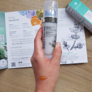 Swatch de Anna Lang : Sérum Complexe Eclat Jeunesse, Alban Muller Génie Botanique