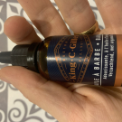 Swatch de Damien_ejl : Huile à barbe King.C.Gillette, Gillette