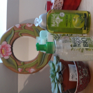 Swatch de les petits trésors d'andivone : Gelée nettoyante mains aux Feuilles d'Olivier, Le Petit Marseillais